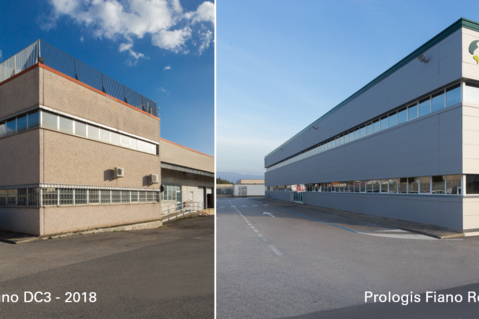 Fiano Romano Warehouse Before VS After