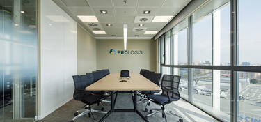 Conference room in a Prologis office