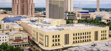 A view of San Antonio's cityscape