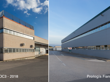 Fiano Romano Warehouse Before VS After