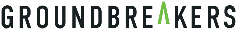 Groundbreakers logo Groundbreakers logo
