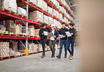 CET team tours warehouse facility CET team tours warehouse facility